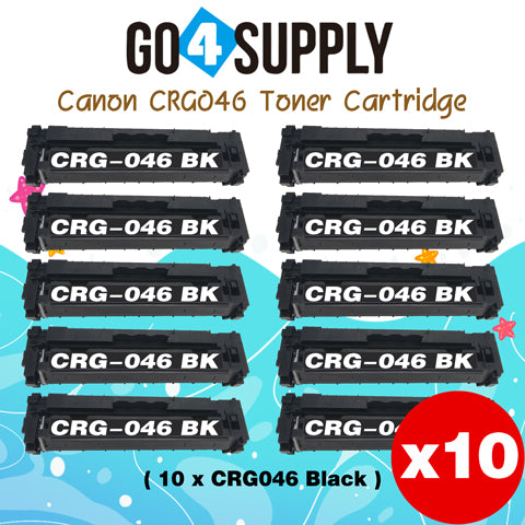 Compatible (Standard-Yield) Black CANON CRG046 CRG-046 Toner Cartridge Used for Color imageCLASS LBP654Cdw/MF735Cdw/MF731Cdw/MF733Cdw; Color i-SENSYS LBP654Cx/653Cdw/MF732Cdw/734Cdw/735Cx; Satera MF731Cdw/LBP654C/LBP652C/LBP651C/MF735Cdw/MF733Cdw