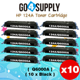 Compatible HP 124A Q6000A Black Toner Cartridge to use for Color Laser Jet 1600 2600n 2605dn 2605dtn CM1015mfp CM1017mfp Printers
