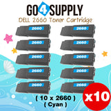 Compatible Dell 2660 Cyan 593-BBBT TW3NN Toner Cartridge Replacement for C2660dn C2665dnf Printer
