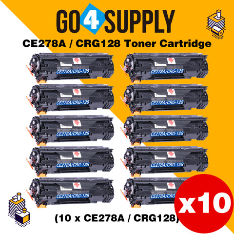 Compatible HP 78A 278A CE278A Toner Cartridge Universal with Canon Cartridge 128 CRG-128 Replacement for Canon Satera MF4890dw/MF4870dn/MF4750/MF4830d/MF4820d/MF4580dn/MF4570dn/MF4550d/MF4450/MF4430/MF4410/MF4420n