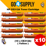 Compatible Yellow HP 312 CE312A 312A Toner Cartridge Used for HP  Laserjet Pro CP1020/ 1021/ 1022/ 1023/ 1025; CP 1026/ 1027/ 1028nw; 100 M175a/b/c/nw/p/q/R; 200 color MFP M275nw/s/t/u Printer