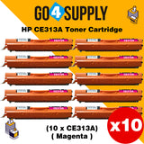 Compatible Magenta HP 313 CE313A 313A Toner Cartridge Used for HP  Laserjet Pro CP1020/ 1021/ 1022/ 1023/ 1025; CP 1026/ 1027/ 1028nw; 100 M175a/b/c/nw/p/q/R; 200 color MFP M275nw/s/t/u Printer