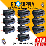 Compatible HP 05X 505X CE505X Toner Cartridge Replacement for HP P2050/2055d/2055n/2055x