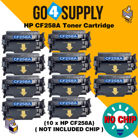 Compatible (NO CHIP) HP 258A CF258A 58A Toner Cartridge Used for HP LaserJet Pro M404n/M404dn/M404dw; MFP M428dw/M428fdn/M428fdw Printer