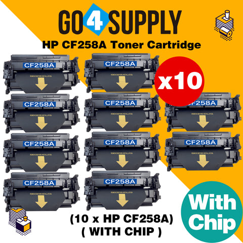Compatible (WITH CHIP) HP 258A CF258A 58A Toner Cartridge Used for HP LaserJet Pro M404n/M404dn/M404dw; MFP M428dw/M428fdn/M428fdw Printer