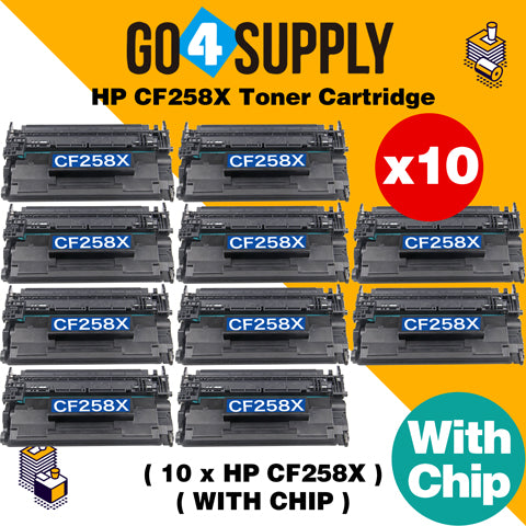 Compatible (WITH CHIP) HP 258X CF258X 58X Toner Cartridge Used for HP LaserJet Pro M404n/M404dn/M404dw; MFP M428dw/M428fdn/M428fdw Printer