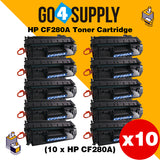 Compatible HP 80A 280A CF280A Toner Cartridge Replacement for HP LaserJet Pro 400 M401a/d/n/dn/dw, Pro 400 M425dn/dw