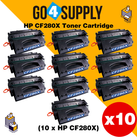 Compatible HP 80X 280X CF280X Toner Cartridge Replacement for HP LaserJet Pro 400 M401a/d/n/dn/dw, Pro 400 M425dn/dw
