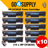 Compatible HP 283X CF283X 83X Toner Cartridge Used for HP LaserJet Pro MFP M125/127fn/fw; M225dn/dw/rdn/M201dw/n Printer