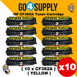 Compatible Yellow HP 382 CF382A 382A Toner Cartridge Used for HP Color laserJet Pro M476dn MFP/M476dw MFP/M476dnw MFP Printer