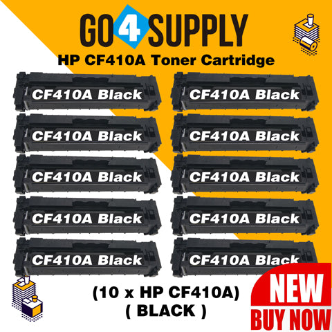 Compatible Black HP 410A CF410A Toner Cartridge Used for Color LaserJet Pro M452dw/452dn/452nw, Color LaserJet Pro MFPM477fnw/M477fdn/M477fdw, Color LaserJet Pro MFP M377dw Printers