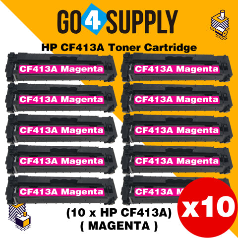 Compatible Magenta HP 413A CF413A Toner Cartridge Used for Color LaserJet Pro M452dw/452dn/452nw, Color LaserJet Pro MFPM477fnw/M477fdn/M477fdw, Color LaserJet Pro MFP M377dw Printers
