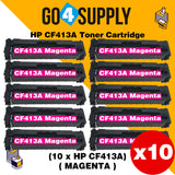 Compatible Magenta HP 413A CF413A Toner Cartridge Used for Color LaserJet Pro M452dw/452dn/452nw, Color LaserJet Pro MFPM477fnw/M477fdn/M477fdw, Color LaserJet Pro MFP M377dw Printers