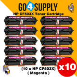 Compatible Magenta HP 503x CF500x 202x Toner Cartridge Used for HP Color LaserJet Pro M254/M254dw/254nw; MFP M281cdw/281fdn/281fdw/280/280nw Printer