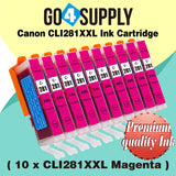 Compatible Magenta Canon CLI281 CLI281XXL CLI-281XXL Ink Cartridge CLI281XL CLI-281XL Used for PIXMA TS702/TR7520/TR8520/TR8620/TS6120/TS6220/TS6320/TS8120/TS8220/TS8320/TS9120/TS9520/TS9521C Printers