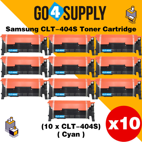 Compatible Cyan Samsang 404 CLT404S CLT-404S Toner Cartridge Used for Samsung SL-C430W/C430/C432W; SL-C432/C433W/C433; SL-480FW/C480/C480FN; SL-C480FW/C480W/482; SL-C482FW/C482W; SL-483/C483W/C483FW