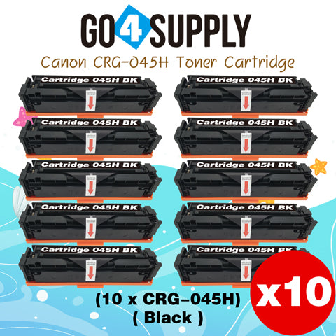 Compatible (High-Yield Page) CANON Black CRG045H CRG-045H Toner Cartridge Used for Color imageCLASS MF634Cdw/LBP612Cdw/MF632Cdw; i-SENSYS MF631Cn/633Cdw/635Cx/LBP611Cn/613Cdw