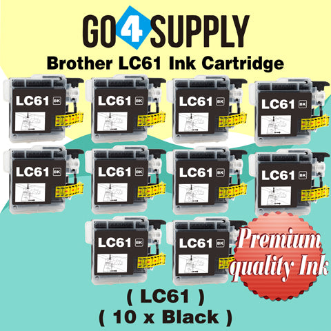 Compatible Black Brother 61xl LC61 LC61XL Ink Cartridge Used for MFC-250C/255CW/257CW/290C/295CN/490CW/495CW/615W/790CW/795CW/990CW/5490CN/5490CW/5890CN/5895CW/6490CW/6890CDW,MFC-J220/J265w/J270w/J410/J410w/J415W/J615W/J630W Printer