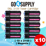 Compatible Dell 2155 Magenta Toner Cartridge Replacement for 2150cn 2150cdn 2155cn 2155cdn Printer