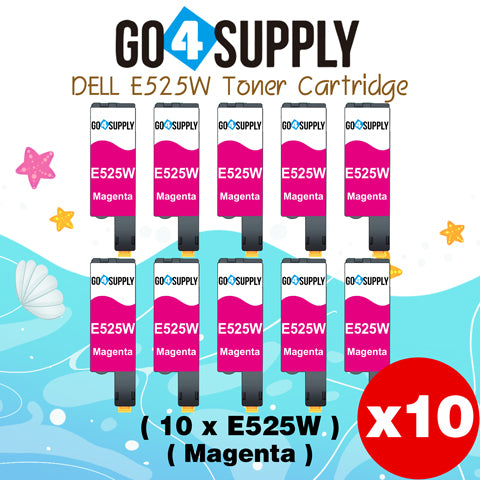 Compatible Dell 593-BBJV E525W E525 525w Magenta to use for E525w Wireless Color Printers