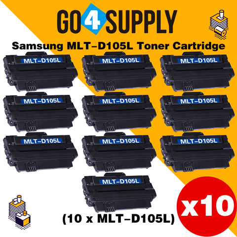Compatible 105L D105L MLT-D105L Toner Cartridge Replacement for Samsung ML-1916K/ 1915K/ 1910K / 2525K/ 2580NK/ 2540/ 2525/ 2525W, SCX-4600/ 4623F, SF-650/ 650P, CF-650/ 650F,  SCX-4610K/ 4605K/ 1600K/ 4623K/ 4623FK/ 4623FN