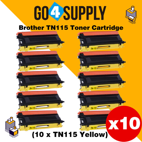 Compatible Yellow Brother TN115 TN-115 Toner Cartridge Used for Brother HL-4040CN 4050CDN 4070CDW MFC-9440CN 9450CDN 9840CDW DCP-9040CN 9045CDN