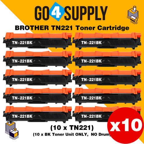 Compatible Black Brother TN221 TN-221 Toner Unit Used for Brother HL-3140CW/ HL-3142CW/ HL-3150CDW/ HL-3152CDW/ HL-3170CDW/ HL-3172CDW/ MFC-9130CW/ MFC-9140CDN/ MFC-9330CDW/ MFC-9340CDW; DCP-9020CDW Printer