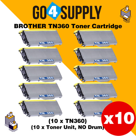 Compatible Brother TN360 TN-360 Toner Unit Used for Brother HL-2140/ 2150N/ 2170W; MFC-7440N/ 7840W Printer