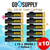 Compatible (2,500 Yield) Dell 2825 593-BBOZ 3P7C4 Yellow Toner Cartridge Replacement for H625cdw H825cdw S2825cdn Printer