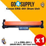 Compatible (Toner + Drum) Canon CRG051 CRG-051 Cartridge 051 Black Toner Cartridge (2168C001) with Drum Unit (2170C001) Used for Canon ImageCLASS LBP162dw MF264dw MF267dw MF269dw Printer