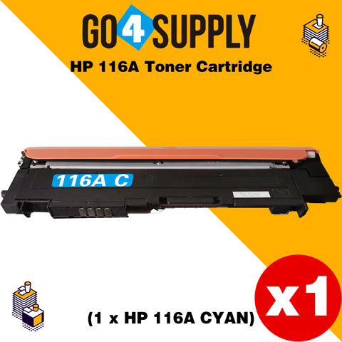 Compatible 3-Color Combo HP 116A W2061A W2062A W2063A Toner Cartridge Used for HP Color Laser MFP 179fnw/ 178nw; Color Laser 150a/ 150w/ 150nw Printer