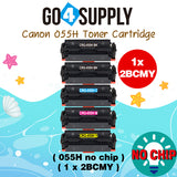 Compatible CANON (High-Yield Page) Cyan CRG055H (NO CHIP) CRG-055H Toner Cartridge Used for Canon i-SENSYS MF741Cdw; i-SENSYS MF745Cdw;  i-SENSYS MG743Cx
