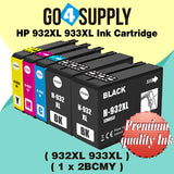 Compatible COMBO SET HP 933XL 932XL (BCMY) Ink Cartridge Used for OfficeJet 6100/6600/6700/7110/7610/7612/7510/7512