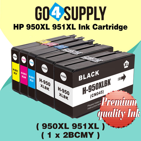 Compatible Set Combo HP 950xl 951xl Ink Cartridge Used for HP Officejet Pro 251dw/276dw/8100/8600/8610/8620/8630/8640/8650/8660/8615/8616/8625 Printer