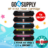 Compatible HP Yellow W2022A CF414A (NO CHIP) Toner Cartridge Used for Color LaserJet Pro M454dn/M454dw; MFP M479dw/M479fdn/M479fdw/M454nw; Enterprise M455dn/ MFP M480f/ MFP M480f; Color LaserJet Managed E45028