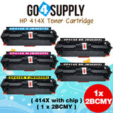 Compatible HP Cyan W2021X CF414X (WITH CHIP) Toner Cartridge Used for Color LaserJet Pro M454dn/M454dw; MFP M479dw/M479fdn/M479fdw/M454nw; Enterprise M455dn/ MFP M480f/ MFP M480f; Color LaserJet Managed E45028