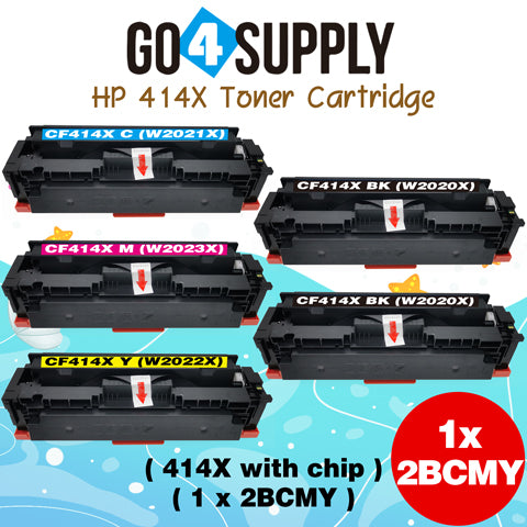 Compatible HP Cyan W2021X CF414X (NO CHIP) Toner Cartridge Used for Color LaserJet Pro M454dn/M454dw; MFP M479dw/M479fdn/M479fdw/M454nw; Enterprise M455dn/ MFP M480f/ MFP M480f; Color LaserJet Managed E45028