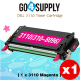 Compatible Magenta Dell 3110 Toner Cartridge Replacement for 310-8096 Used for Dell 3110cn, 3115cn, 3110, 3115 Print