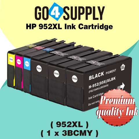 Compatible Set Combo HP 952xl Ink Cartridge Used for HP OfficeJet Pro 7720/7740/8210/8216/8702/8710/8715/8720/8725/8730/8740 All-in-One Printer