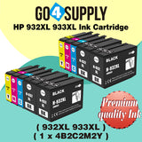 Compatible COMBO SET HP 933XL 932XL (BCMY) Ink Cartridge Used for OfficeJet 6100/6600/6700/7110/7610/7612/7510/7512