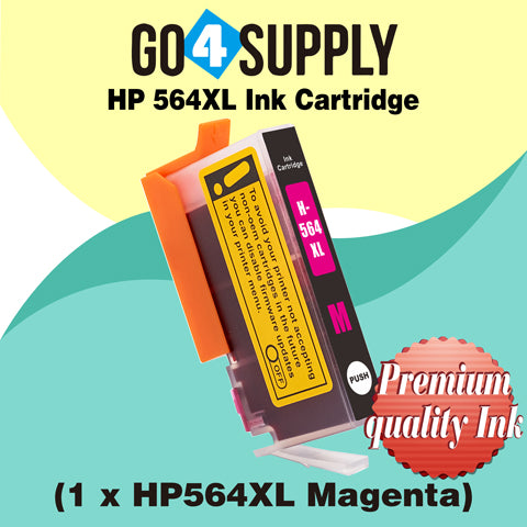 Compatible Magenta HP 564xl Ink Cartridge Used for Photosmart 5510/5511/5512/5514/5515/5520/5522/5525/6510/6512/6515/6520/7510/7515/7520/B109a/B109n/B110a/B110c Printer