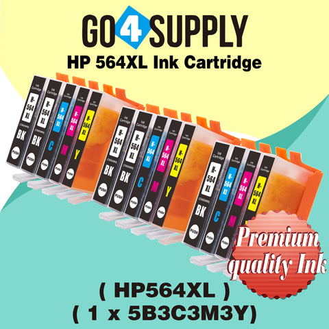 Compatible Set Combo HP 564xl Ink Cartridge Used for Photosmart D5445/D5460/D5463/D5468/C5324/C5370/C5373/C5380/C5383/C5388/C5390/C5393/C6340/C6350/C6380/C6375/7520/D7560/B8550/C6324/D5400/D7560/B110c Printer