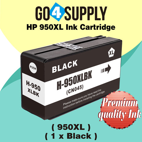 Compatible Black HP 950xl Ink Cartridge Used for HP Officejet Pro 251dw/276dw/8100/8600/8610/8620/8630/8640/8650/8660/8615/8616/8625 Printer