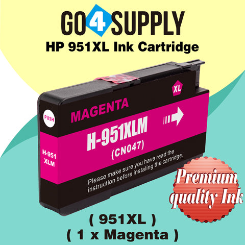 Compatible Magenta HP 951xl Ink Cartridge Used for HP Officejet Pro 251dw/276dw/8100/8600/8610/8620/8630/8640/8650/8660/8615/8616/8625 Printer
