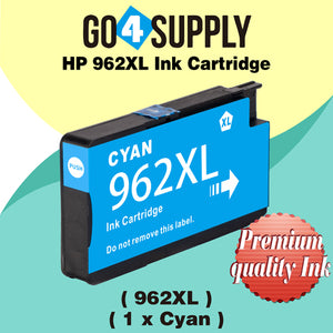 Compatible CYAN HP 962XL Ink Cartridge Used for OfficeJet Pro 9010/9012/9013/9014/9015/9016/9018/9019/9020/9022/9023/9025/9026/9027/9028/9029