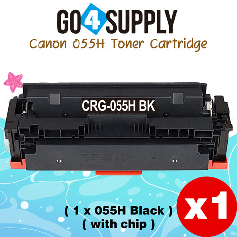 Compatible CANON (High-Yield Page) Magenta CRG055H (WITH CHIP) CRG-055H Toner Cartridge Used for Canon i-SENSYS MF741Cdw; i-SENSYS MF745Cdw;  i-SENSYS MG743Cx
