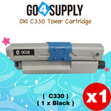 Compatible Oki Type C17 Yellow C330 Toner Cartridge to use for C330DN C530DN MC361 MC362W MC561 MC562W MFP MC352DN Printers