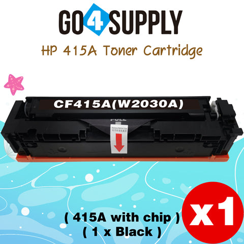 Compatible HP Magenta W2033A CF415A (WITH CHIP) Toner Cartridge Used for Color LaserJet Pro M454dn/M454dw; MFP M479dw/M479fdn/M479fdw/M454nw; Enterprise M455dn/MFP M480f; Color LaserJet Managed E45028