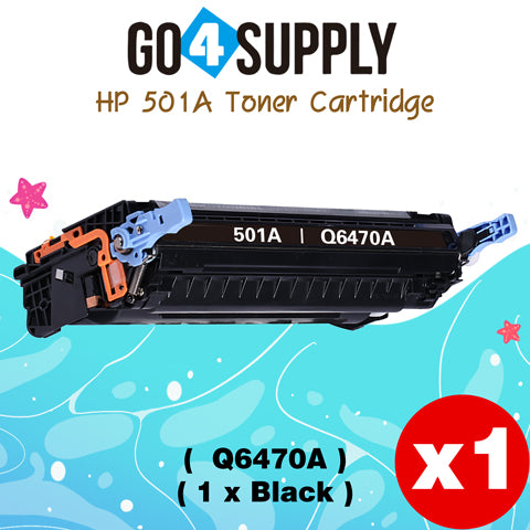 Compatible HP Cyan Q6471A 502A Q6470A Toner Cartridge to use for HP Color Laserjet CP3505 3505n 3505dn 3600 3600n 3600dtn 3800 Printers