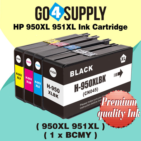 Compatible Set Combo HP 950xl 951xl Ink Cartridge Used for HP Officejet Pro 251dw/276dw/8100/8600/8610/8620/8630/8640/8650/8660/8615/8616/8625 Printer